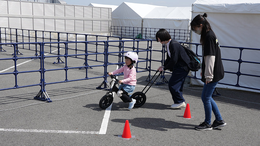キッズ電動キックバイク体験会