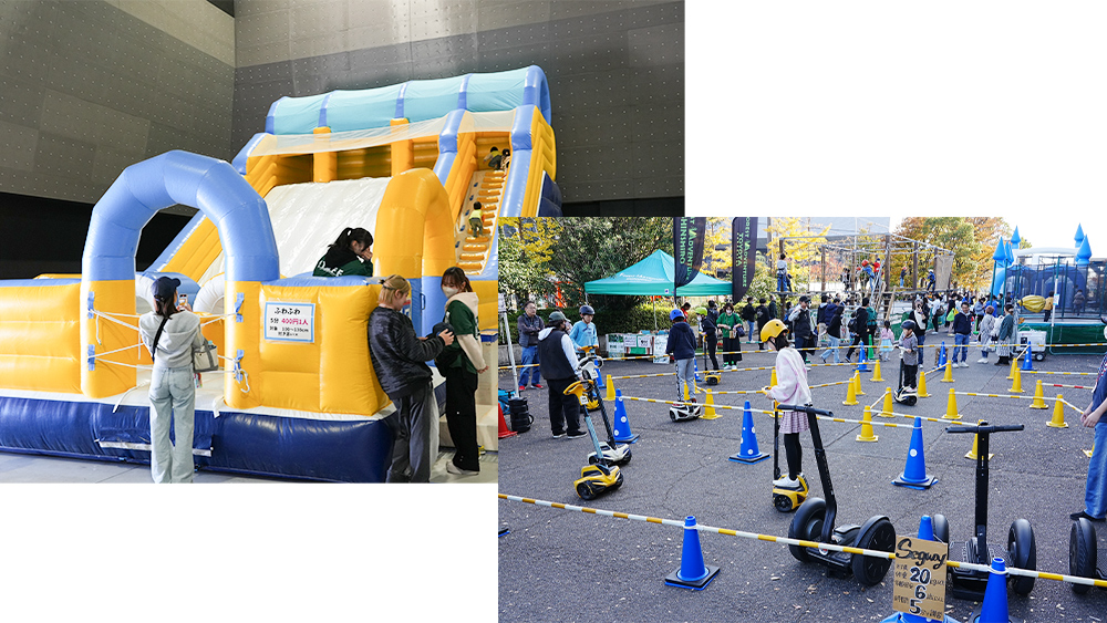 キッズコーナー(ふわふわ&セグウェイパーク)