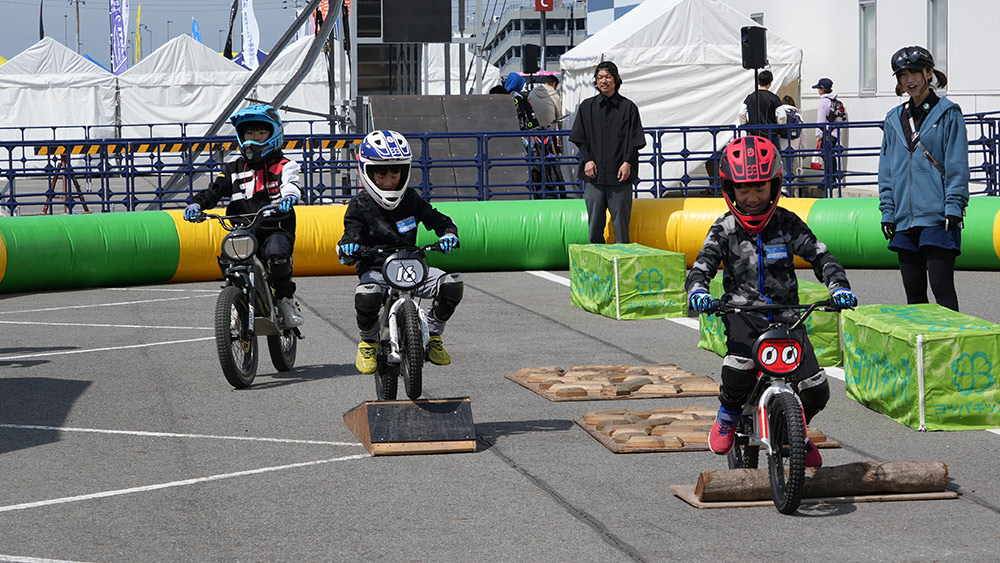 キッズ電動バイク教室